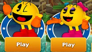 Sonic Dash Pac-Man vs Ms. Pac-Man - All Characters Unlocked All Bosses Eggman Zazz