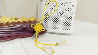 Cách Làm Đồng Tâm Kết, Dây Treo Cát Tường 4 Lớp | Easy Way To Make Chinese Lucky Knot