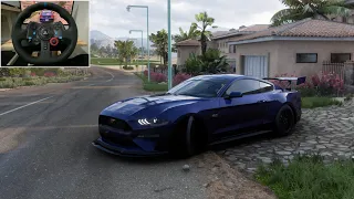 Ford Mustang GT || Forza Horizon 5 || Logitech G29 Gameplay