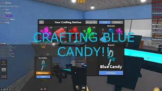 CLAMING THE BLUE CANDY SET! | 2xy0x's MM2