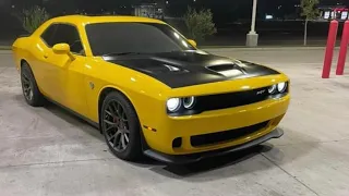 SLIDING EVERY TURN I MAKE IN HELLCAT CHALLENGER