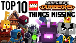 Top 10 Missing Things from LEGO Minecraft Dungeons Sets