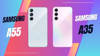 Samsung A55 Vs Samsung A35 🔥 Full Compare & Specs