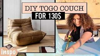 TOGO DIY COUCH / How to make a home made designer sofa