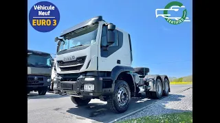 SODEXIM: Tracteur neuf 6x4 IVECO TRAKKER 480 - Euro 3