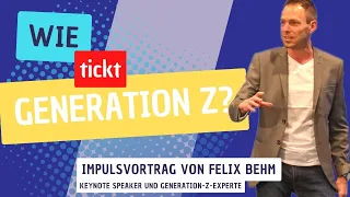 Wie tickt Generation Z? - Keynote Speaker Felix Behm live in Dortmund