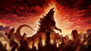 Godzilla Rages Though Tokyo