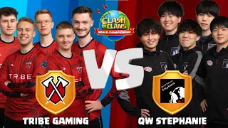 FINALE der Weltmeisterschaft 2022 - Tribe Gaming vs QW Stephanie | Clash of Clans deutsch