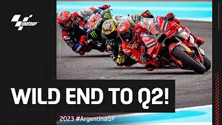 Last 5 minutes of #MotoGP Q2! 😱 | 2023 #ArgentinaGP