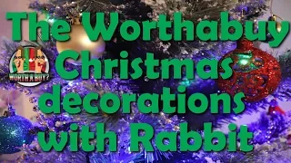 Worthabuy Christmas Decorations with rabbit - Have a Great Christmas