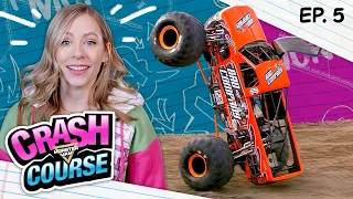 Which MONSTER JAM® truck will land the best trick? | MONSTER JAM Crash Course | Episode 5