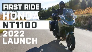 HONDA NT1100 2022 First Ride Impression | Honda NT1100 2022 Launch | Visordown.com