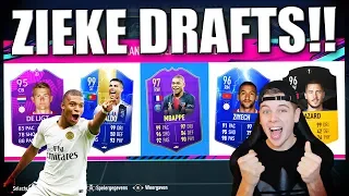 MEESTE ZIEKE FUT DRAFTS IN 1 VIDEO!!