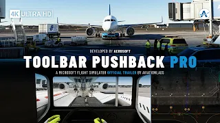 Aerosoft | Toolbar Pushback Pro | Microsoft Flight Simulator [Official Trailer]