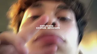 deuces - chris brown [sped up]