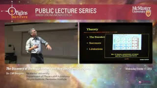 Dr. Cliff Burgess - The Discovery of the Higgs Boson - and New Directions in Physics