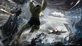 Hulk VS Fighter jet scene | THE AVENGERS  (2012)