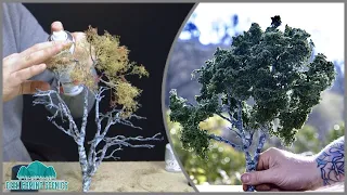 Realistic Miniature Model Silver Birch Tree