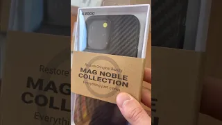 Чехол iPhone 14 Pro Max Mag Noble Collection Carbon K-DOO. Nuriev-Store