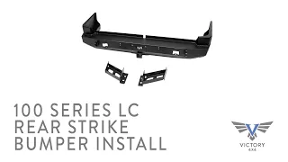 100 Series Land Cruiser Rear Strike Bumper Install