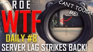 ROE (Ring of Elysium) WTF DAILY #8 SERVER LAG STRIKES BACK!