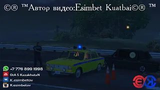 ПОГОНЯ НА GTA 5 - УГОНЯЕМ НА ВАЗ 2106!ШЕСТЁРКА ГОНИТ БЫСТРЕЕ ВЕТРА!💥ПОГОНЯ VAZ 2106 НА GTA 5