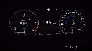 2021 Volkswagen Touareg 3.0 V6 TDI (231PS) Acceleration and Top Speed (1080p/60fps)