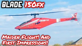 Blade 150fx | Maiden flight! - is it a good beginner heli? 🚁