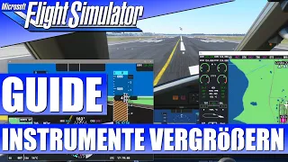 GUIDE: Instrumente vergrößern bzw. in ein Fenster ziehen ★ MICROSOFT FLIGHT SIMULATOR Guide