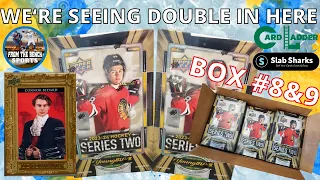 SEEING DOUBLE IN THESE BOXES! BOX 8 & 9 OF THE 2023-24 UPPER DECK SERIES 2 HOBBY CASE OPENING