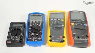 Brymen BM235 vs. Fluke 175 vs. UNI-T UT71. Внешний осмотр.