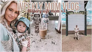 DAY IN THE LIFE MOM OF THREE | WEEKEND VLOG | MILITARY WIFE | Alexis Green