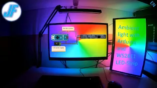 How to make your own ambient light with an Arduino and a WS2811 LED-Strip