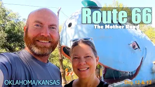 Route 66 | America's Heartland - Oklahoma & Kansas - Our Drive to Chicago on Route 66 (Day 12 & 13)