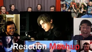 RESIDENT EVIL 2 REMAKE Reveal Trailer PS4 (E3 2018) REACTION MASHUP