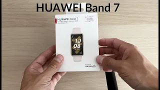 Фитнес-браслет HUAWEI BAND 7. Распаковка 🤾‍♂️🤾‍♀️🏐🏂⌚