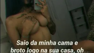 Dadá Boladão, Tati Zaqui feat OIK - Surtada Remix Brega Funk (Letra) (Vídeos Para Status)