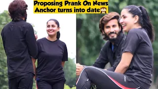 Proposing Prank On News Anchor Turns into Date (Part 1) | Prank in Pakistan | Adil Anwar