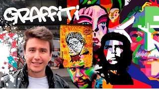 Graffiti Bogotá Guerra, Arte y Paz  - Parte 1