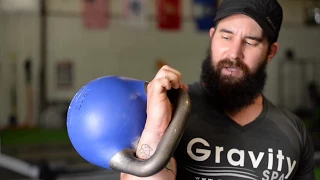 Kettlebell Clean from floor , GRIP and how to hold in RACK POSITION