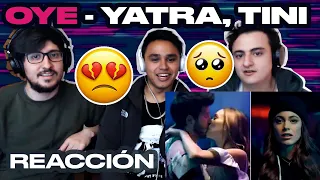 [Reacción] TINI, Sebastián Yatra - Oye - ANYMAL LIVE 🔴