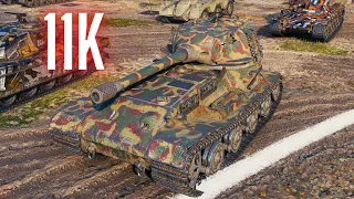 World of Tanks VK 72.01 (K)  11K Damage & WZ-111 5A 12.5K Damage