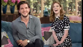 Kit Harington and Rose Leslie's interviews talking about each other 💕