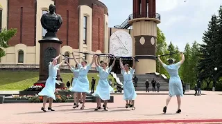 выступление  на торжественном митинге, посвященном 9 мая на памятнике Г.К. Жуково. Верховское КДО