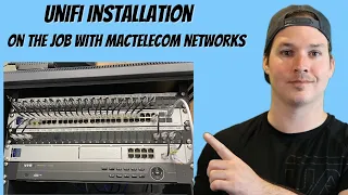 Unifi Installation   On The Job With Mactelecom Networks