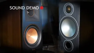 Klipsch RP-600M vs Monitor Audio Bronze 2 Sound Demo