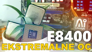 Ekstremalne OC e8400 - czy przebije 5 GHz?