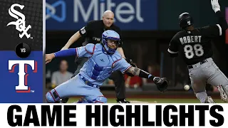 White Sox vs. Rangers Game Highlights (8/7/22) | MLB Highlights