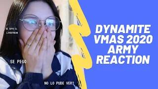 DÁNDOLO TODO POR BTS 🕺 "Dynamite" 2020 VMAs┊ARMY REACTION