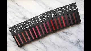 SWATCHES NARS Powermatte Lip Pigments